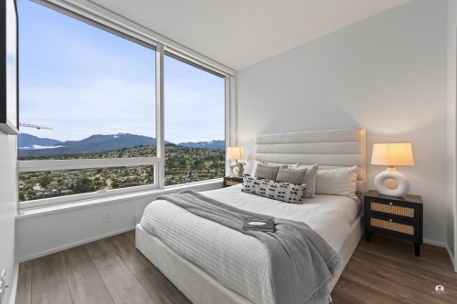 2709-1955 Alpha Way, Burnaby, BC - Indoor Photo Showing Bedroom