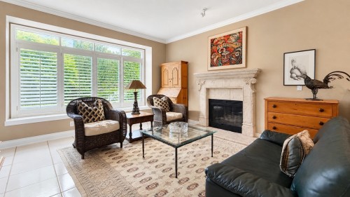 8418 Gillnet Place, Vancouver, BC - Indoor Photo Showing Living Room With Fireplace