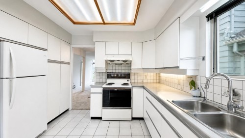 4438 4Th Avenue W, Vancouver, BC - Indoor Photo Showing Kitchen With Double Sink