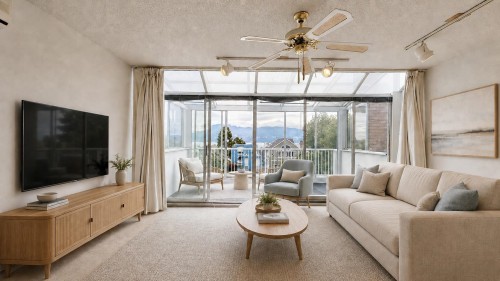 4438 4Th Avenue W, Vancouver, BC - Indoor Photo Showing Living Room