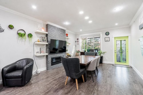21528 Donovan Avenue, Maple Ridge, BC - Indoor Photo Showing Other Room With Fireplace