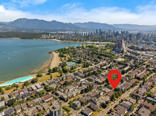 402-2211 2Nd Avenue W, Vancouver, BC - Outdoor With Body Of Water With View