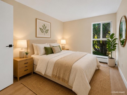 402-2211 2Nd Avenue W, Vancouver, BC - Indoor Photo Showing Bedroom