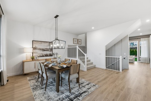 3410 Korba Avenue, Coquitlam, BC - Indoor Photo Showing Dining Room