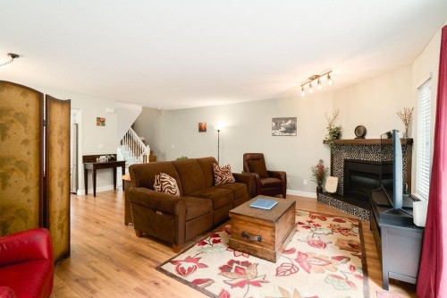 22-795 Noons Creek Drive, Port Moody, BC - Indoor Photo Showing Living Room With Fireplace