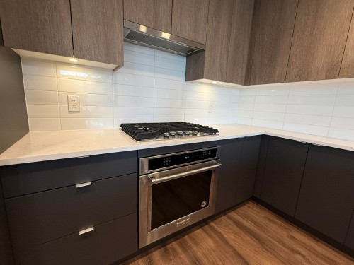 312-621 Regan Avenue, Coquitlam, BC - Indoor Photo Showing Kitchen With Upgraded Kitchen
