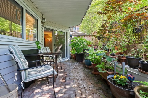 106-1147 Nelson Street, Vancouver, BC - Outdoor With Deck Patio Veranda With Exterior