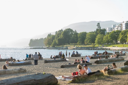 302-710 Chilco Street, Vancouver, BC - Outdoor With Body Of Water With View