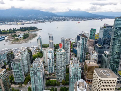 2304-1239 Georgia Street W, Vancouver, BC - Outdoor With Body Of Water With View
