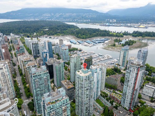2304-1239 Georgia Street W, Vancouver, BC - Outdoor With View
