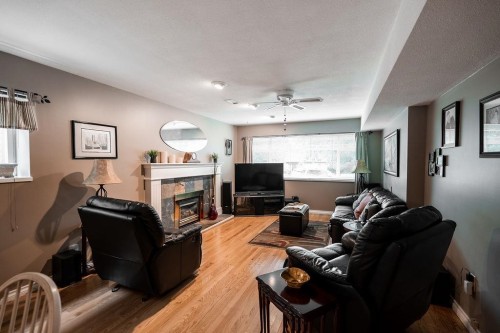 3308 Church Street, Vancouver, BC - Indoor Photo Showing Living Room With Fireplace