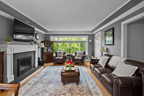 3308 Church Street, Vancouver, BC - Indoor Photo Showing Living Room With Fireplace