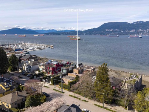 3513 Point Grey Road, Vancouver, BC - Outdoor With Body Of Water With View
