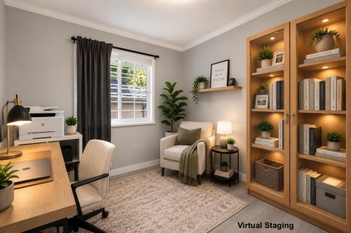 2480 Gale Avenue, Coquitlam, BC - Indoor Photo Showing Office