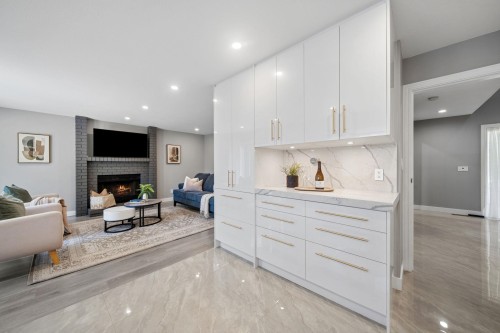 2480 Gale Avenue, Coquitlam, BC - Indoor With Fireplace