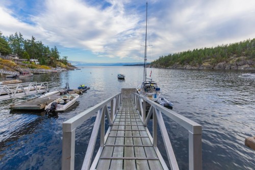5322 Natalie Lane, Halfmoon Bay, BC - Outdoor With Body Of Water With View