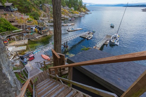 5322 Natalie Lane, Halfmoon Bay, BC - Outdoor With Body Of Water With View