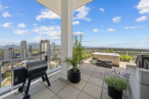 3703-657 Whiting Way, Coquitlam, BC - Outdoor With Balcony With View With Exterior
