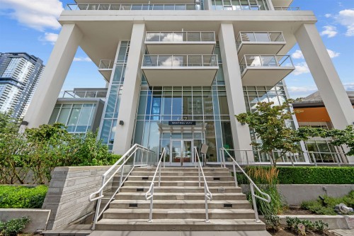3703-657 Whiting Way, Coquitlam, BC - Outdoor With Balcony With Facade
