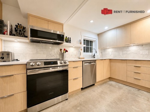 2036 15Th Avenue W, Vancouver, BC - Indoor Photo Showing Kitchen With Stainless Steel Kitchen