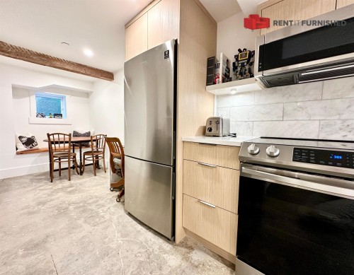 2036 15Th Avenue W, Vancouver, BC - Indoor Photo Showing Kitchen With Stainless Steel Kitchen