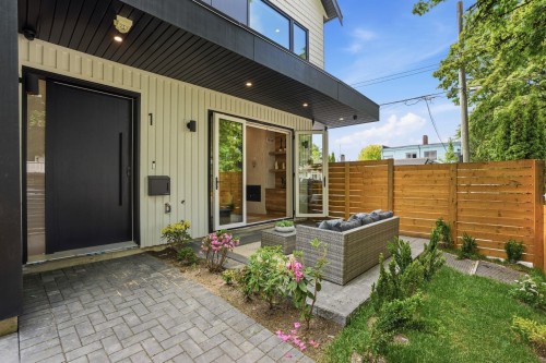 1-2438 20Th Avenue E, Vancouver, BC - Outdoor With Deck Patio Veranda With Exterior