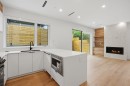 2-2438 20Th Avenue E, Vancouver, BC  - Indoor Photo Showing Kitchen With Fireplace 