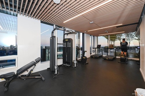 308-5058 Joyce Street, Vancouver, BC - Indoor Photo Showing Gym Room