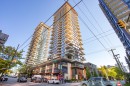 1606-1482 Robson Street, Vancouver, BC  - Outdoor With Balcony With Facade 