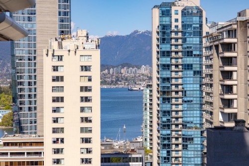 1606-1482 Robson Street, Vancouver, BC - Outdoor With Balcony With Facade