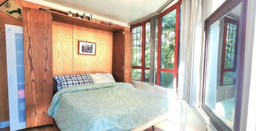 208-811 Helmcken Street, Vancouver, BC - Indoor Photo Showing Bedroom