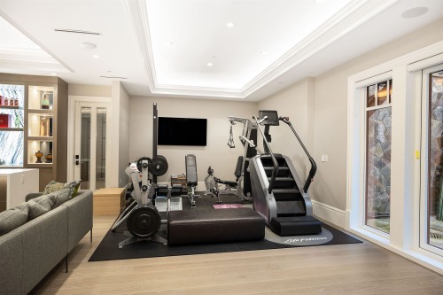 1239 40Th Avenue W, Vancouver, BC - Indoor Photo Showing Gym Room