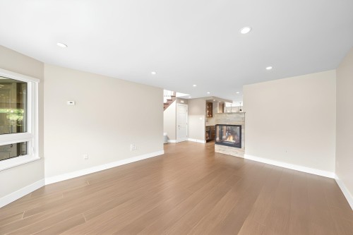 10131 Hollywell Drive, Richmond, BC - Indoor Photo Showing Other Room With Fireplace