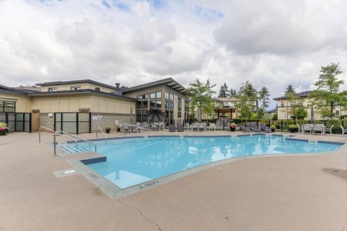 1305-3096 Windsor Gate, Coquitlam, BC - Outdoor With In Ground Pool