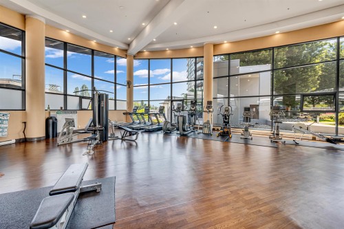 501-2225 Holdom Avenue, Burnaby, BC - Indoor Photo Showing Gym Room