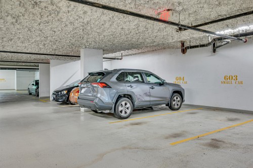 501-2225 Holdom Avenue, Burnaby, BC - Indoor Photo Showing Garage