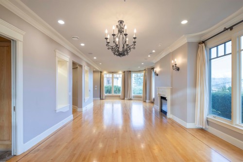 3808 13Th Avenue W, Vancouver, BC - Indoor Photo Showing Other Room With Fireplace