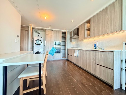 3606-4730 Lougheed Highway, Burnaby, BC - Indoor Photo Showing Kitchen