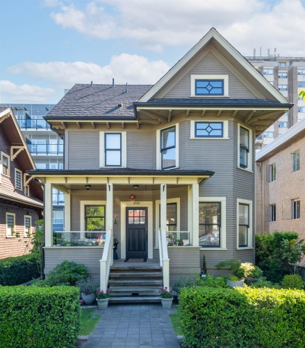408 Eighth Street, New Westminster, BC - Outdoor With Deck Patio Veranda With Facade