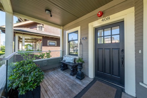 408 Eighth Street, New Westminster, BC - Outdoor With Deck Patio Veranda With Exterior