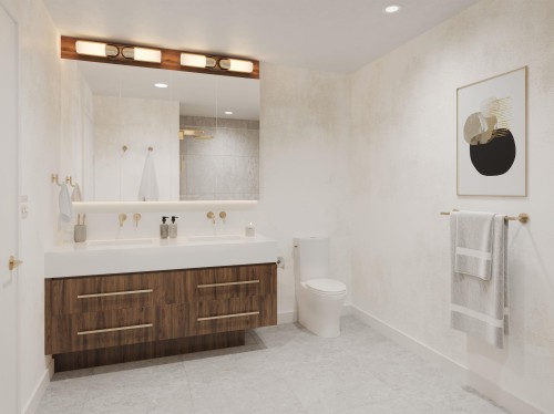 136-602 2Nd Street E, North Vancouver, BC - Indoor Photo Showing Bathroom