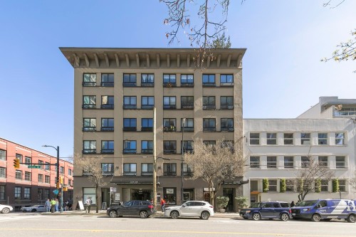 512-1216 Homer Street, Vancouver, BC - Outdoor With Facade