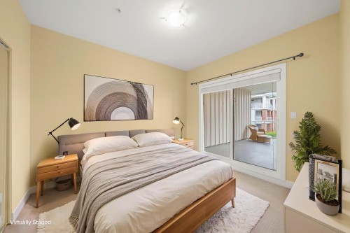 206-4211 Bayview Street, Richmond, BC - Indoor Photo Showing Bedroom