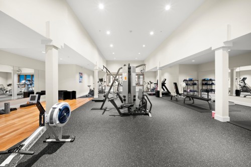 206-4211 Bayview Street, Richmond, BC - Indoor Photo Showing Gym Room