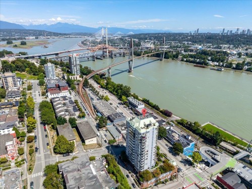 702-328 Clarkson Street, New Westminster, BC - Outdoor With Body Of Water With View