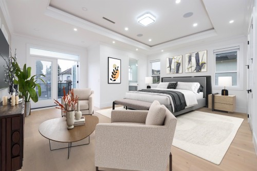 1100 Como Lake Avenue, Coquitlam, BC - Indoor Photo Showing Bedroom