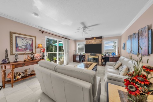 3898 Fromme Road, North Vancouver, BC - Indoor Photo Showing Living Room With Fireplace