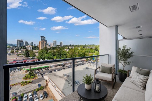 910-318 Alderson Avenue, Coquitlam, BC - Outdoor With Balcony With View