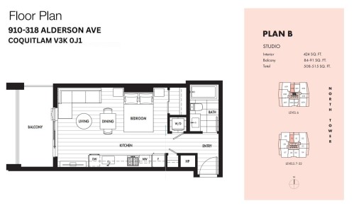 910-318 Alderson Avenue, Coquitlam, BC - Other