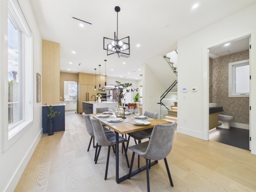 2-6512 Grant Street, Burnaby, BC - Indoor Photo Showing Dining Room